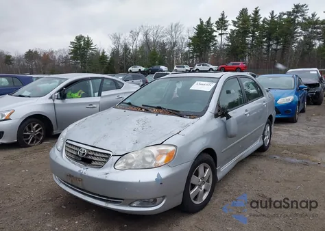 2007 Toyota Corolla S from USA, damaged, VIN 2T1BR32E47C784255